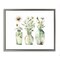 Stupell Industries Delicate Glass Vases Floater Framed Canvas Wall Art Design by Svetlana Aleynikova